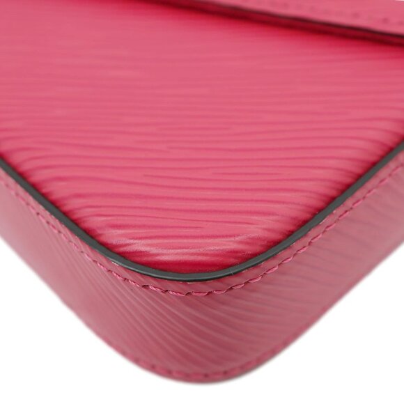 Louis Vuitton  Felicie Pochette Easter Bunny Epi Leather Crossbody Bag Red - Picture 11 of 15